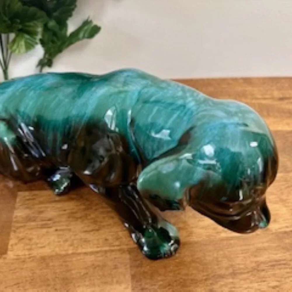 Adorable Blue Mountain Pottery Puppy Figurine‎ BMP Vintage Dog Canada - Picture 2 of 5